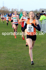 Girls under-15s 2022 Northern Cross Country Champs., Pontefract. Photo: David T. Hewitson/Sports for All Pics